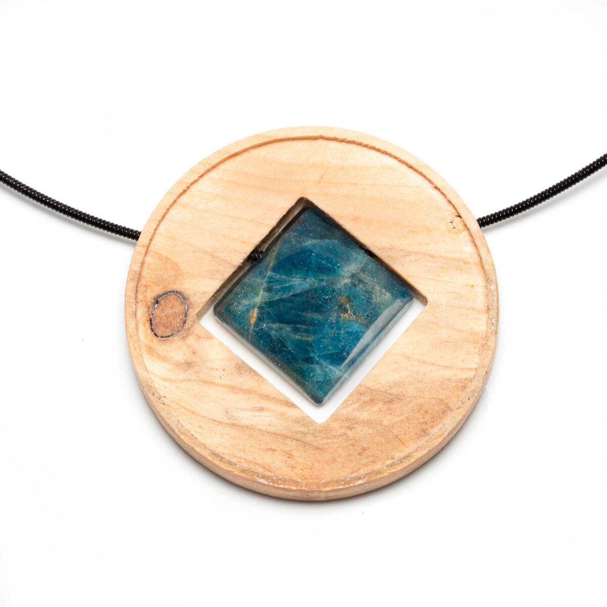 Collier Quadra Apatit - Habe dein Ziel vor Augen!